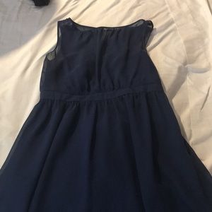 Navy blue dress